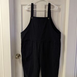 Stretchy Overalls With Pockets, Adjustable Straps